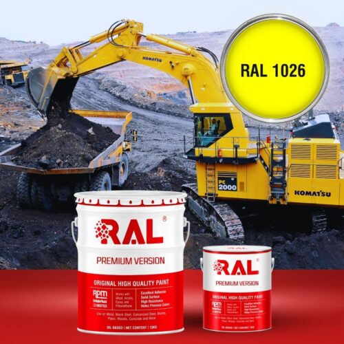 A3 Son Polyurethane cao cap RAL 1026 1