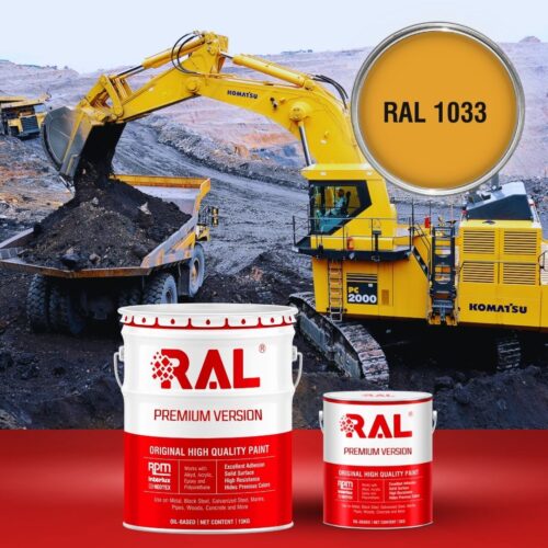 A3 Son Polyurethane cao cap RAL 1033 1