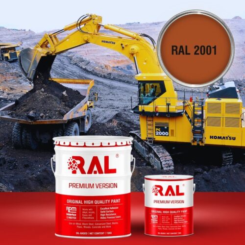 A3 Son Polyurethane cao cap RAL 2001 1