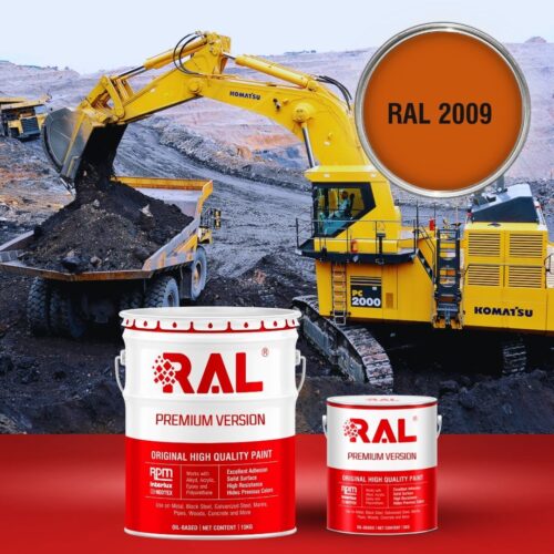 A3 Son Polyurethane cao cap RAL 2009 1