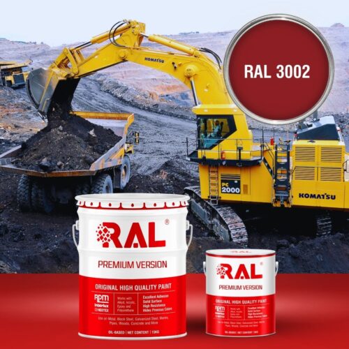 A3 Son Polyurethane cao cap RAL 3002 1