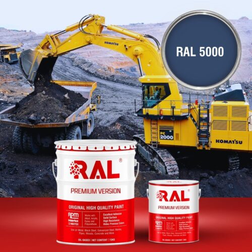 A3 Son Polyurethane cao cap RAL 5000 1