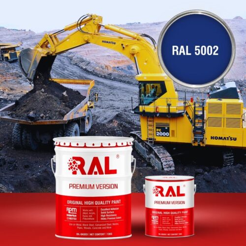 A3 Son Polyurethane cao cap RAL 5002 1
