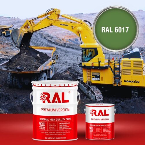 A3 Son Polyurethane cao cap RAL 6017 1