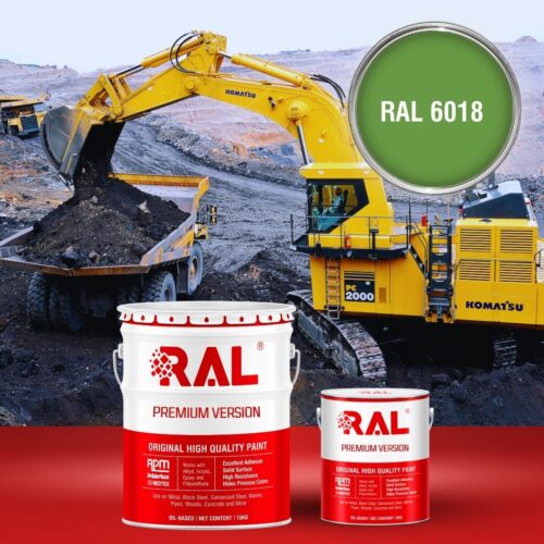 A3 Son Polyurethane cao cap RAL 6018 1