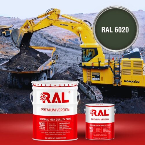 A3 Son Polyurethane cao cap RAL 6020 1