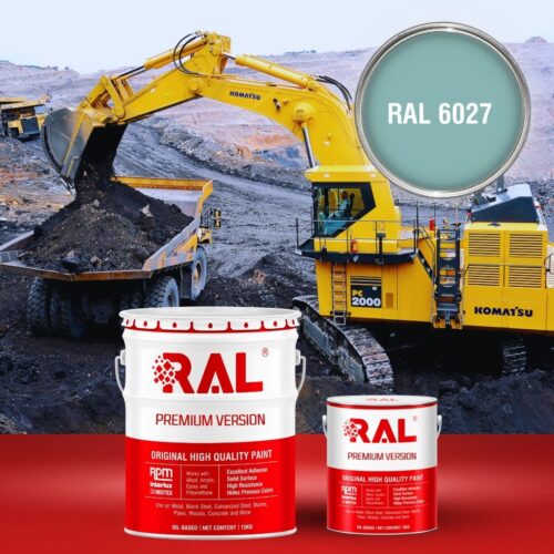 A3 Son Polyurethane cao cap RAL 6027 1