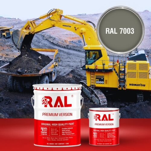 A3 Son Polyurethane cao cap RAL 7003 1