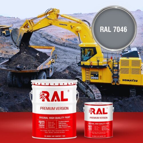 A3 Son Polyurethane cao cap RAL 7046 1