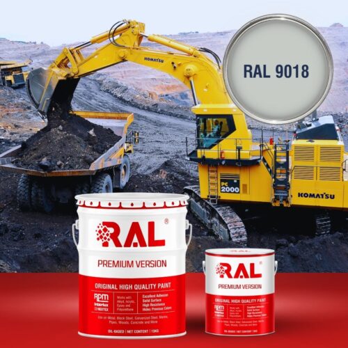 A3 Son Polyurethane cao cap RAL 9018 1