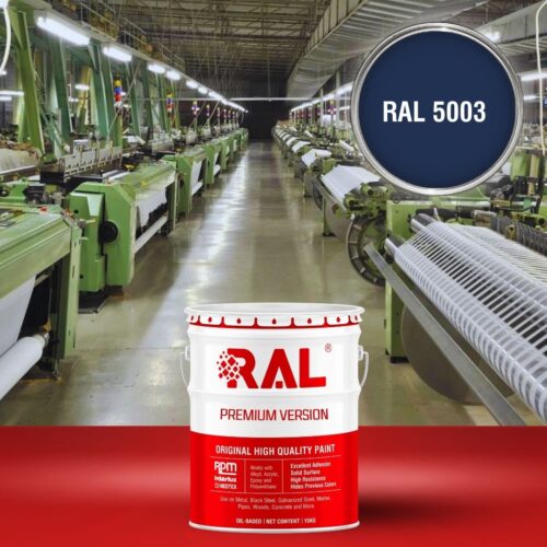 A6 Son cong nghiep Alkyd nhanh kho RAL 5003 1