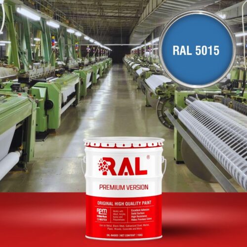 A6 Son cong nghiep Alkyd nhanh kho RAL 5015 1
