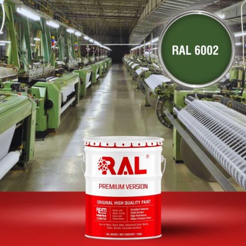 A6 Son cong nghiep Alkyd nhanh kho RAL 6002 1