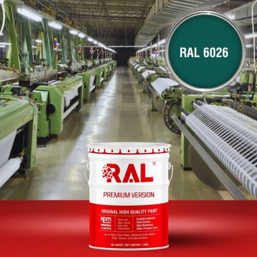 A6 Son cong nghiep Alkyd nhanh kho RAL 6026 1