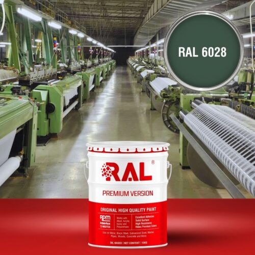 A6 Son cong nghiep Alkyd nhanh kho RAL 6028 1