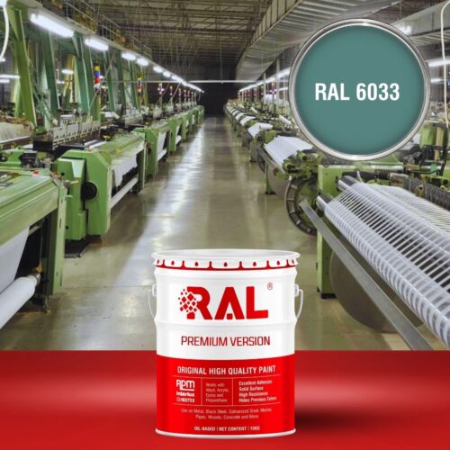 A6 Son cong nghiep Alkyd nhanh kho RAL 6033 1