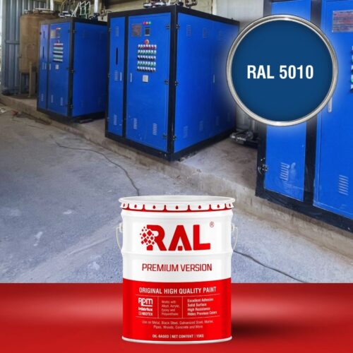 A7 Son cong nghiep Alkyd kinh te RAL 5010 1