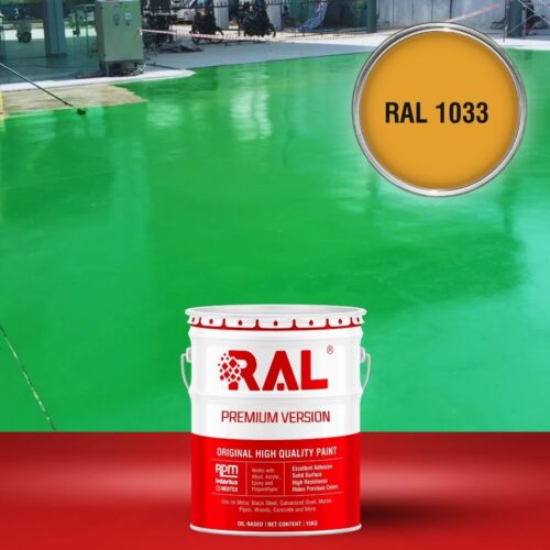 B10 Son san Acrylic 2IN1 Lot phu RAL 1033 1