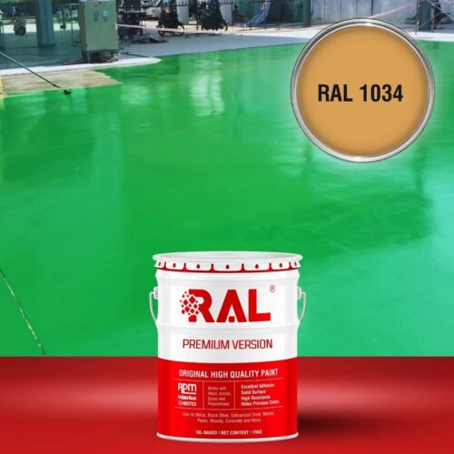 B10 Son san Acrylic 2IN1 Lot phu RAL 1034 1