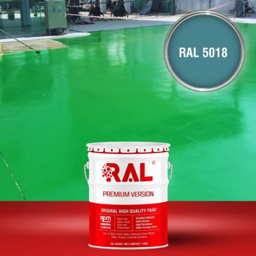 B10 Son san Acrylic 2IN1 Lot phu RAL 5018 1