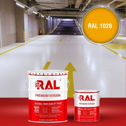 B22 Son san Garage PU he lan RAL 1028 1