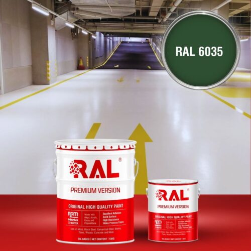 B22 Son san Garage PU he lan RAL 6035 1
