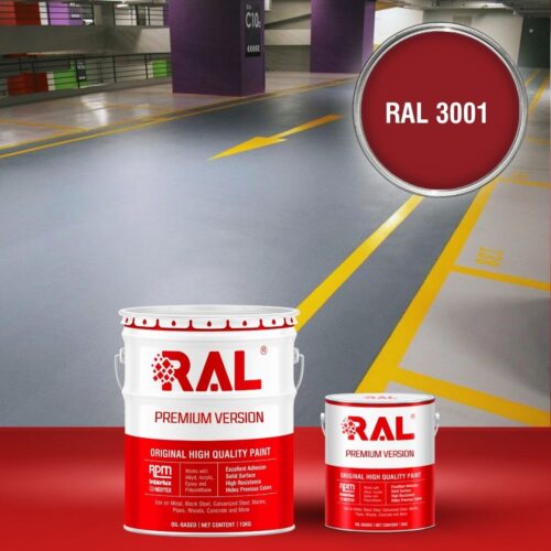 B23 Son san Garage Epoxy he lan RAL 3001 1