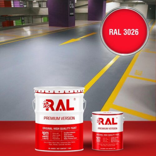 B23 Son san Garage Epoxy he lan RAL 3026 1