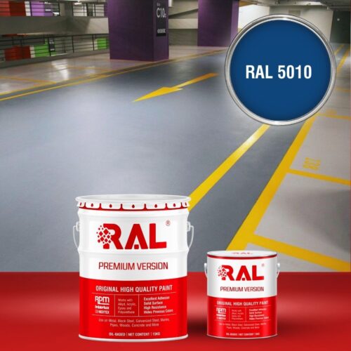 B23 Son san Garage Epoxy he lan RAL 5010 1