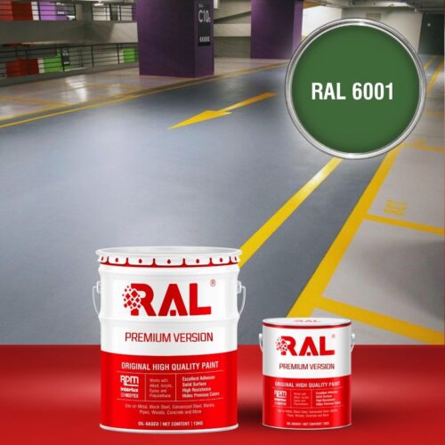 B23 Son san Garage Epoxy he lan RAL 6001 1