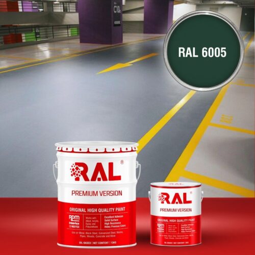B23 Son san Garage Epoxy he lan RAL 6005 1