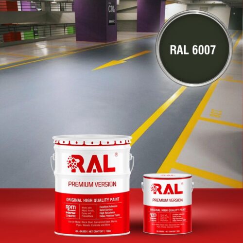B23 Son san Garage Epoxy he lan RAL 6007 1