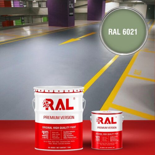 B23 Son san Garage Epoxy he lan RAL 6021 1