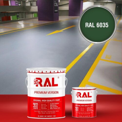 B23 Son san Garage Epoxy he lan RAL 6035 1