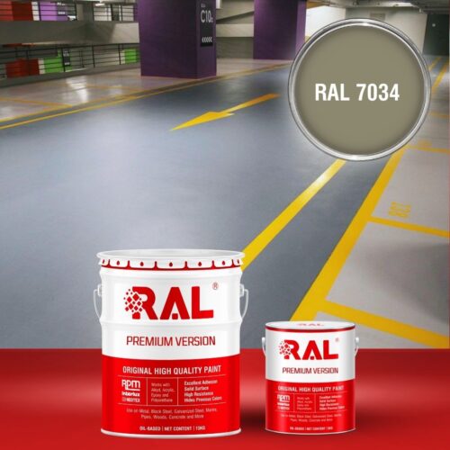 B23 Son san Garage Epoxy he lan RAL 7034 1