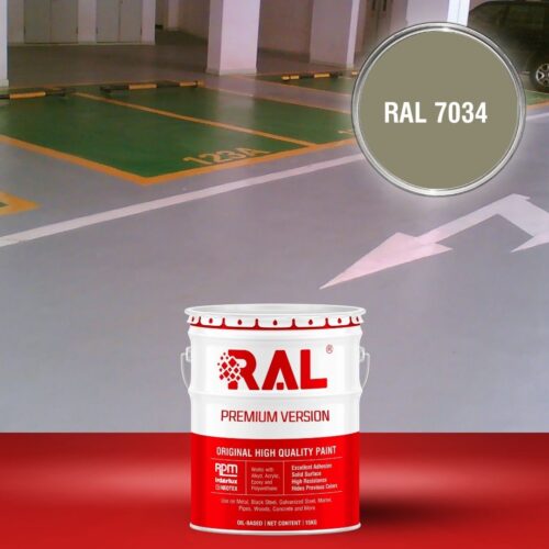 B25 Son san Garage Acylic 2IN1 Lot phu RAL 7034 1