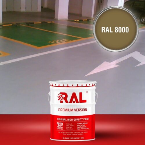 B25 Son san Garage Acylic 2IN1 Lot phu RAL 8000 1