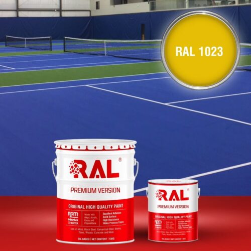B27 Son san the thao Epoxy tu san RAL 1023 1