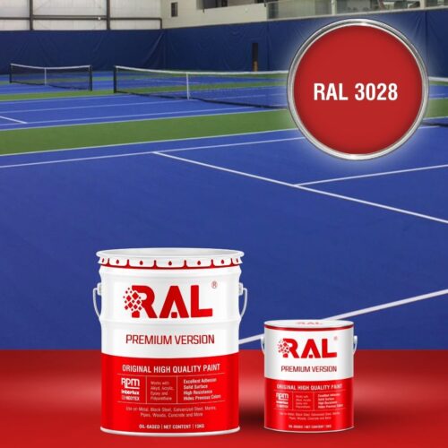 B27 Son san the thao Epoxy tu san RAL 3028 1