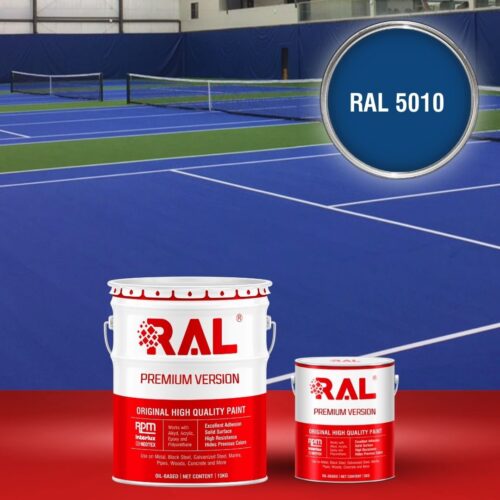 B27 Son san the thao Epoxy tu san RAL 5010 1