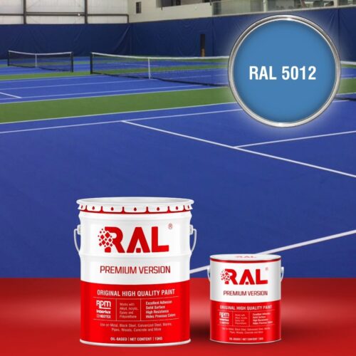 B27 Son san the thao Epoxy tu san RAL 5012 1