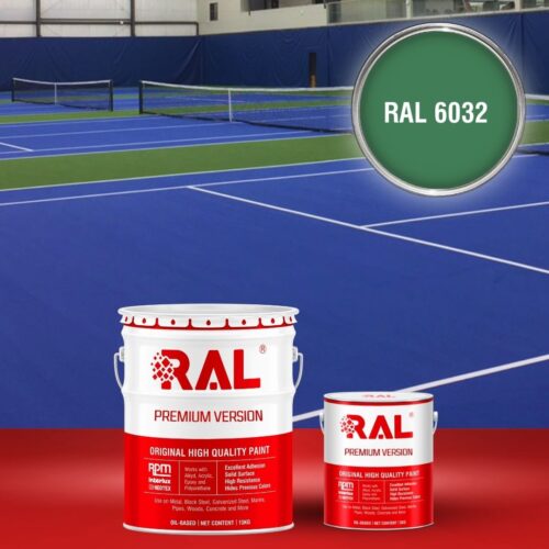 B27 Son san the thao Epoxy tu san RAL 6032 1
