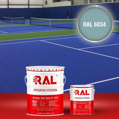 B27 Son san the thao Epoxy tu san RAL 6034 1