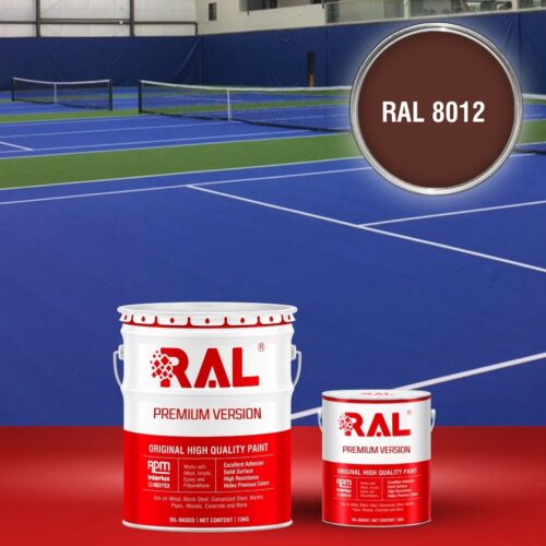 B27 Son san the thao Epoxy tu san RAL 8012 1
