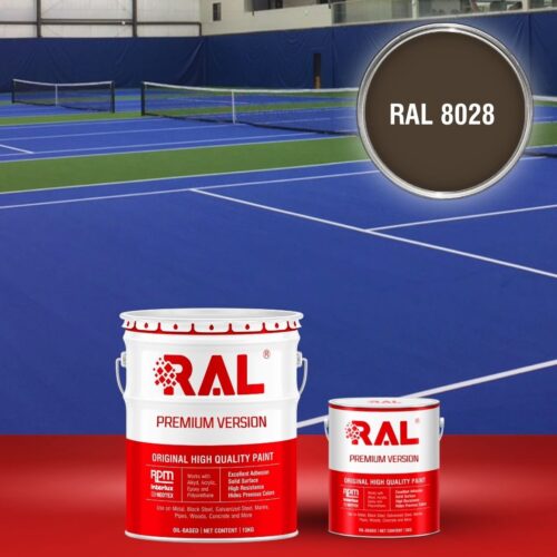 B27 Son san the thao Epoxy tu san RAL 8028 1