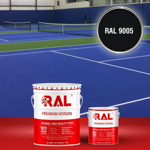 B27 Son san the thao Epoxy tu san RAL 9005 1
