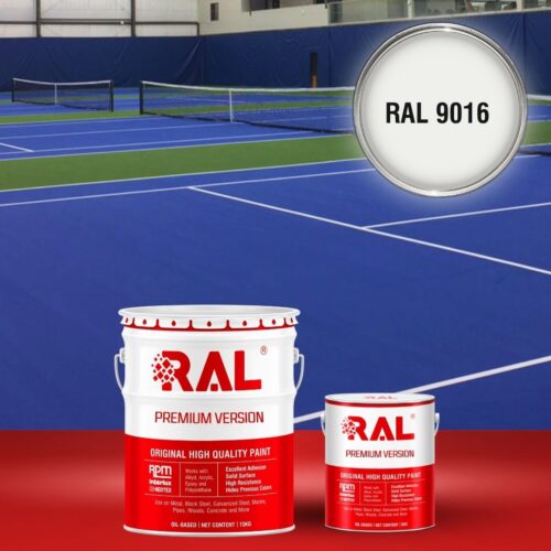 B27 Son san the thao Epoxy tu san RAL 9016 1