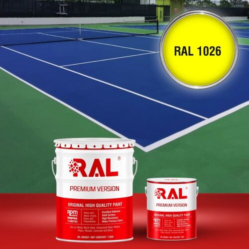 B30 Son san the thao Epoxy he lan RAL 1026 1