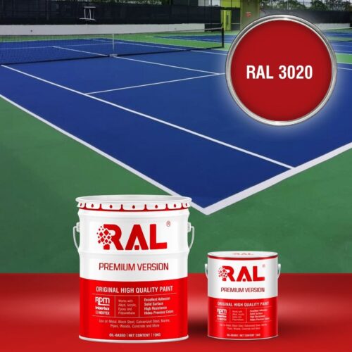 B30 Son san the thao Epoxy he lan RAL 3020 1