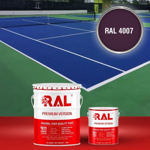 B30 Son san the thao Epoxy he lan RAL 4007 1